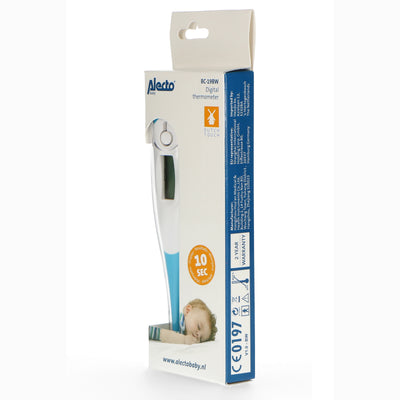 Alecto BC-19BW - Digitales Fieberthermometer, Blau