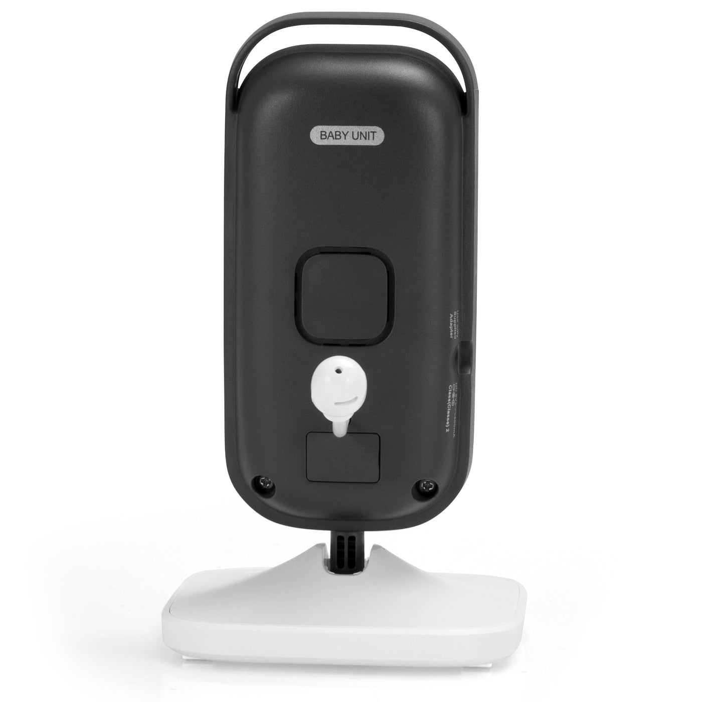 Alecto DVM-73 - Babyphone mit Kamera und 2.4"-Farbdisplay, Weiß/Anthrazit