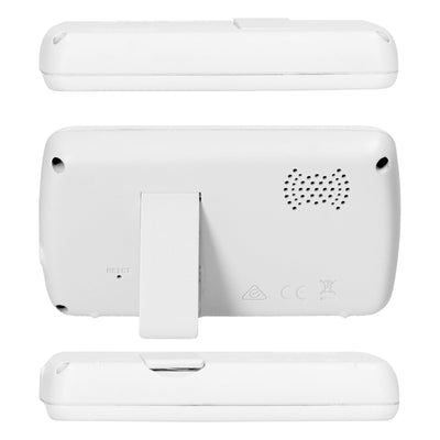 Alecto DVM-64 - Babyphone mit Kamera und 2.4"-Farbdisplay, Weiß
