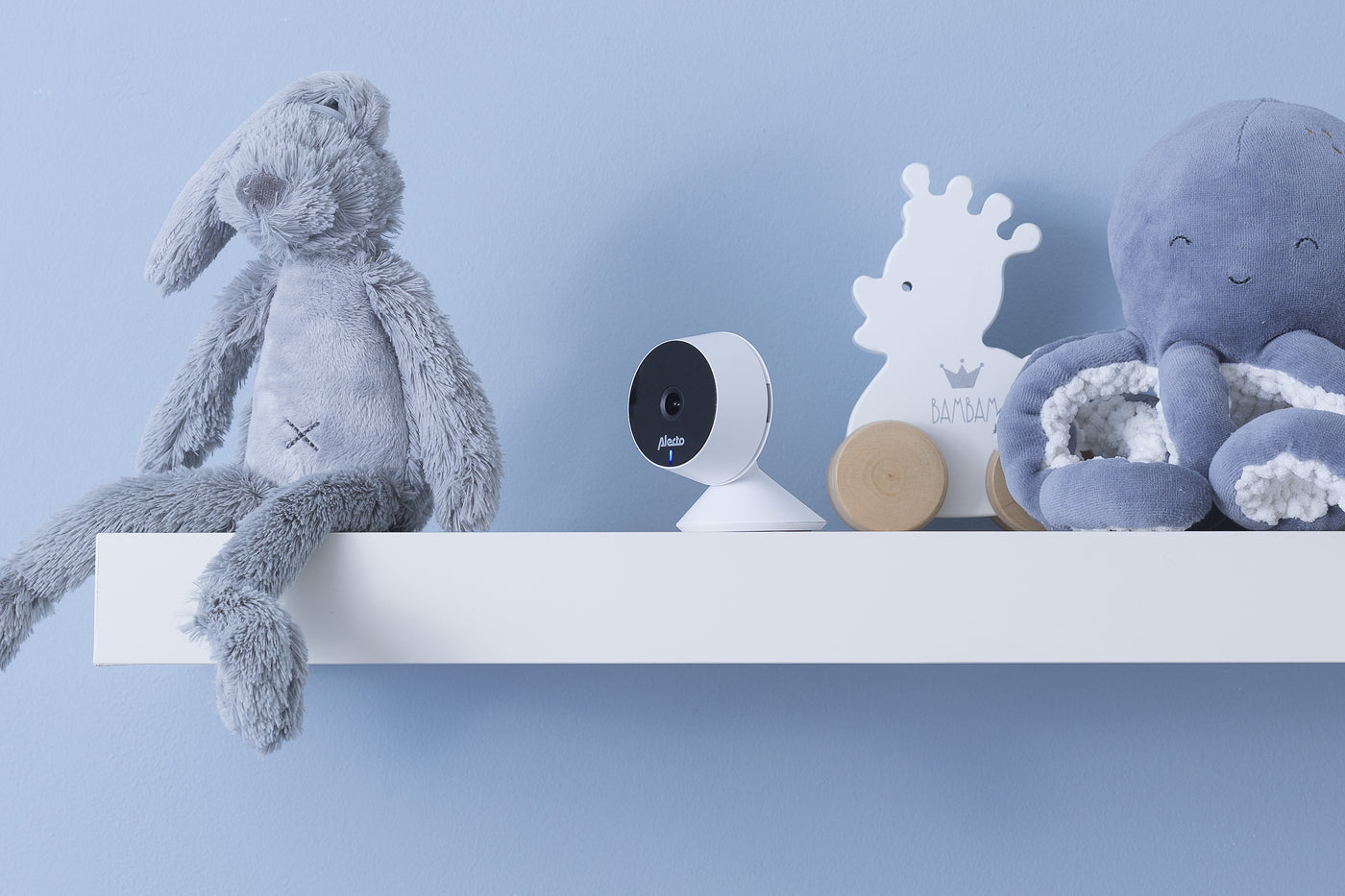 Alecto SMARTBABY5 - WLAN-Babyphone mit Kamera - Weiß
