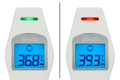 Alecto BC-37 - Infrarot-Stirnthermometer, weiß