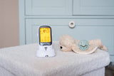 Alecto DBX-68 - Babyphone für den Außenbereich mit großer Reichweite, weiß/anthrazit