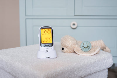 Alecto DBX-68 - Babyphone für den Außenbereich mit großer Reichweite, weiß/anthrazit