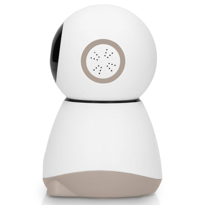 Alecto SMARTBABY10BE - WLAN-Babyphone mit Kamera, Weiß/Taupe
