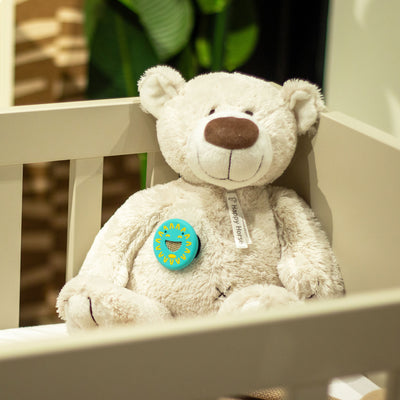 Alecto Baby HeeHee - Sprachknopf, macht Ihr Kuscheltier zum interaktiven Freund