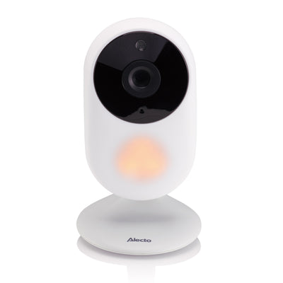 Alecto DVM2028 - Babyphone mit Kamera und 2.8" Bildschirm - Nachtsicht und Temperaturanzeige - Weiß/Grau