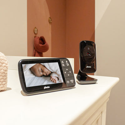 Alecto DVM149  - Babyphone mit Kamera und 4.3"-Farbdisplay, Schwarz