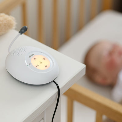 Alecto DBX-115 - DECT Babyphone mit Full ECO-Modus, weiß/anthrazit
