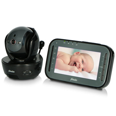 Alecto DVM200MBK - Babyphone mit Kamera und 4,3"-Farbdisplay, Schwarz