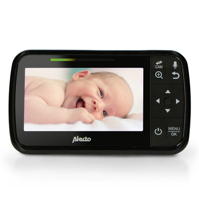 Alecto DVM149  - Babyphone mit Kamera und 4.3"-Farbdisplay, Schwarz