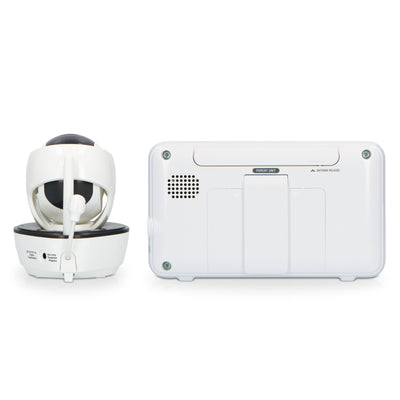 Alecto DVM200XL - Babyphone mit Kamera und 5"-Farbdisplay, Weiß/Anthrazit