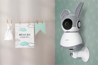 Alecto SMARTBABY10 - WLAN-Babyphone mit Kamera - Weiß/Grau