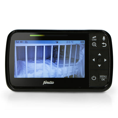 Alecto DVM149  - Babyphone mit Kamera und 4.3"-Farbdisplay, Schwarz