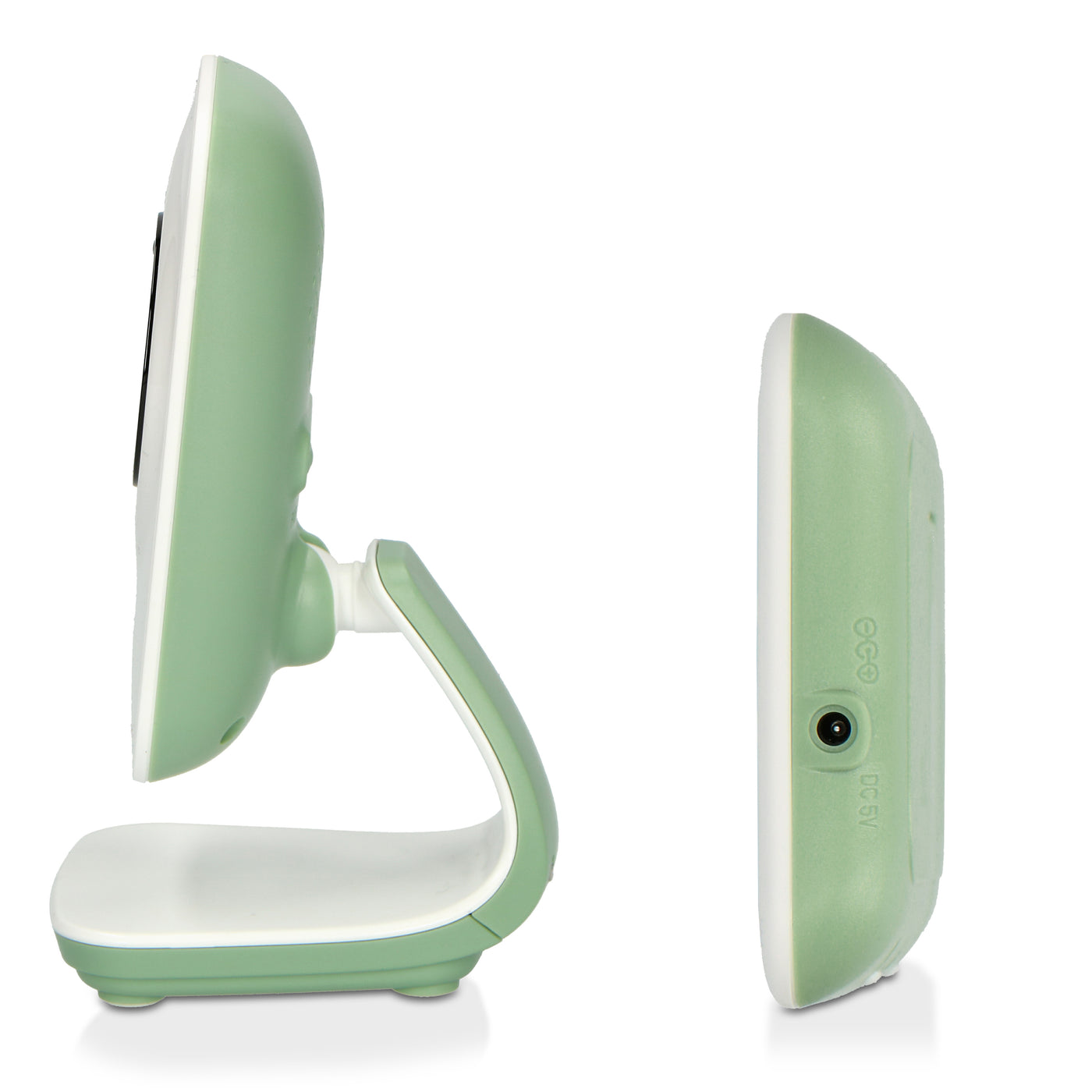 Alecto DVM149GN  - Babyphone mit Kamera und 4.3"-Farbdisplay, Weiß/Grün