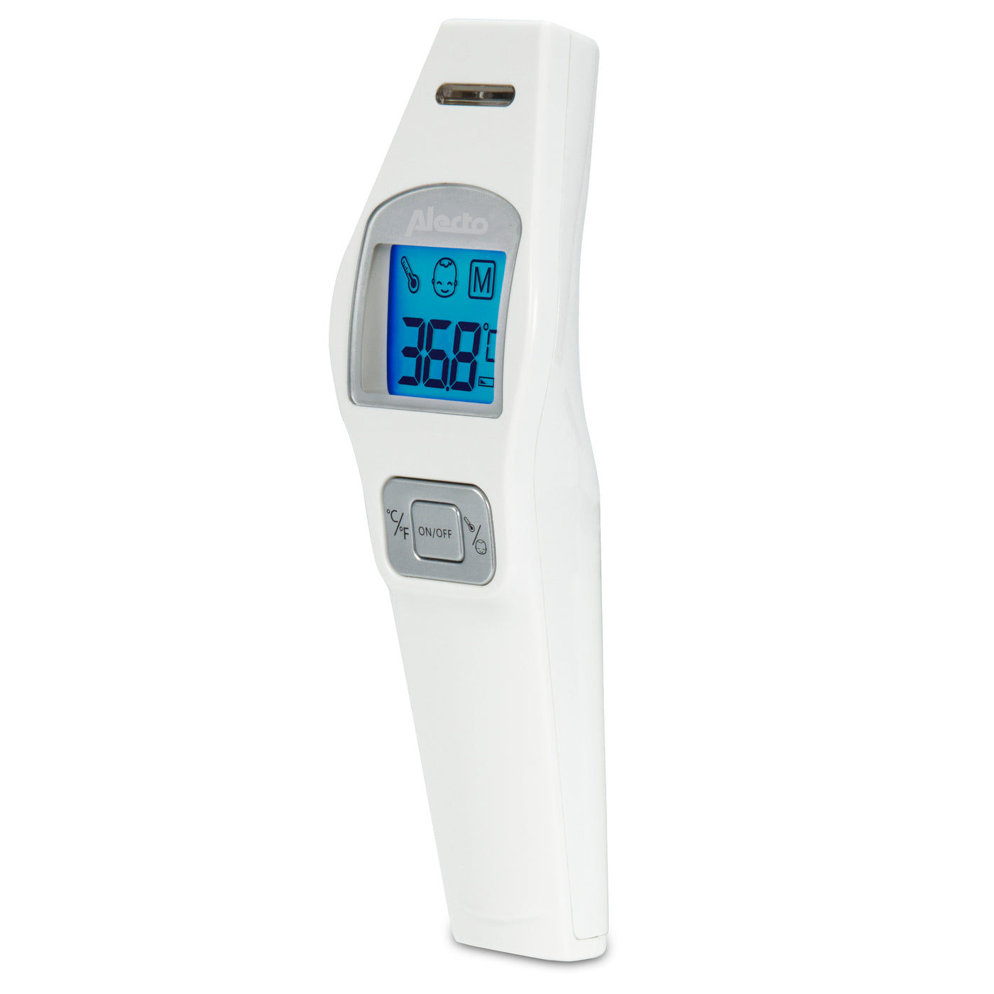 Alecto BC-37 - Infrarot-Stirnthermometer, weiß