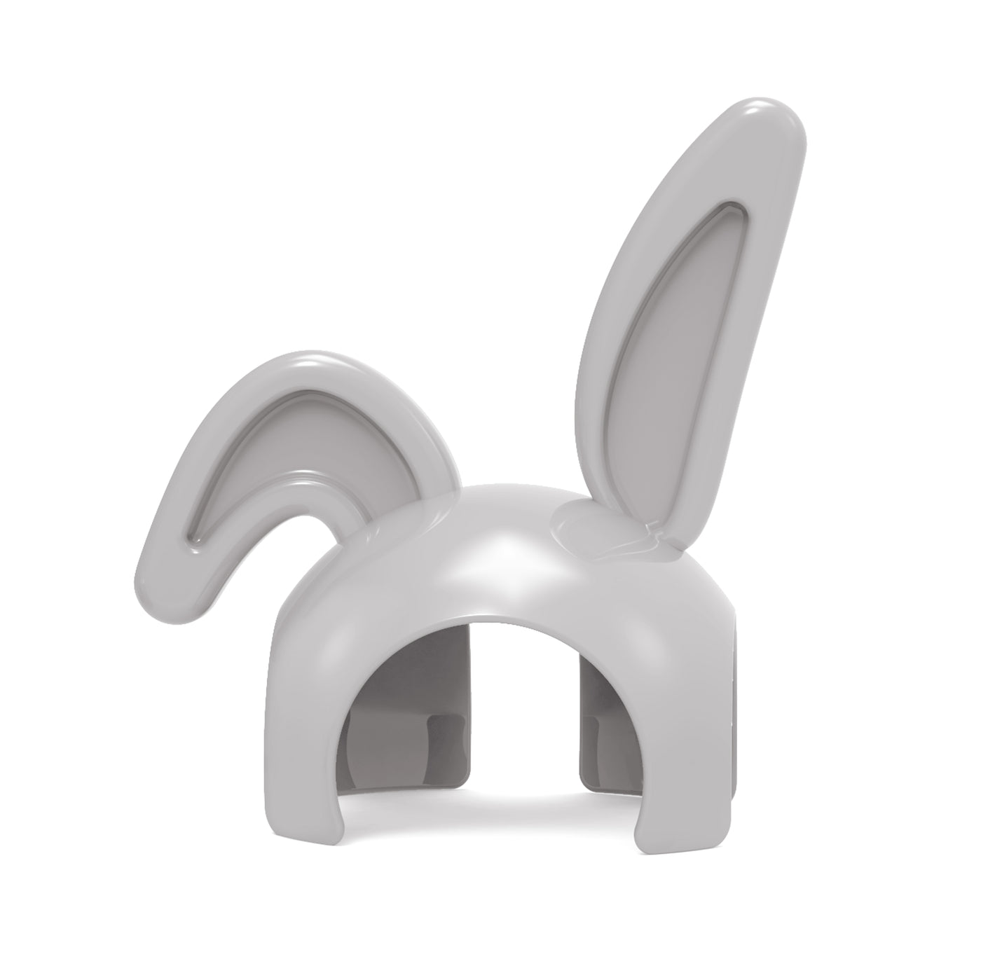 Alecto DIVM-EARS - Kaninchenohren-Accessoire für SMARTBABY10 & DIVM-850, grau/grün