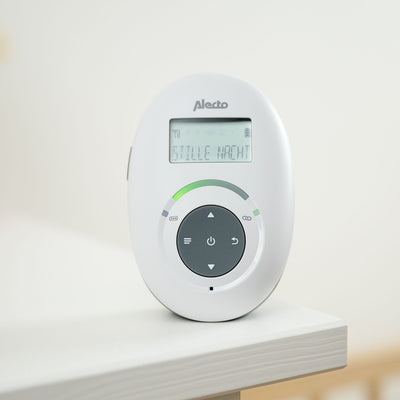Alecto DBX-115 - DECT Babyphone mit Full ECO-Modus, weiß/anthrazit