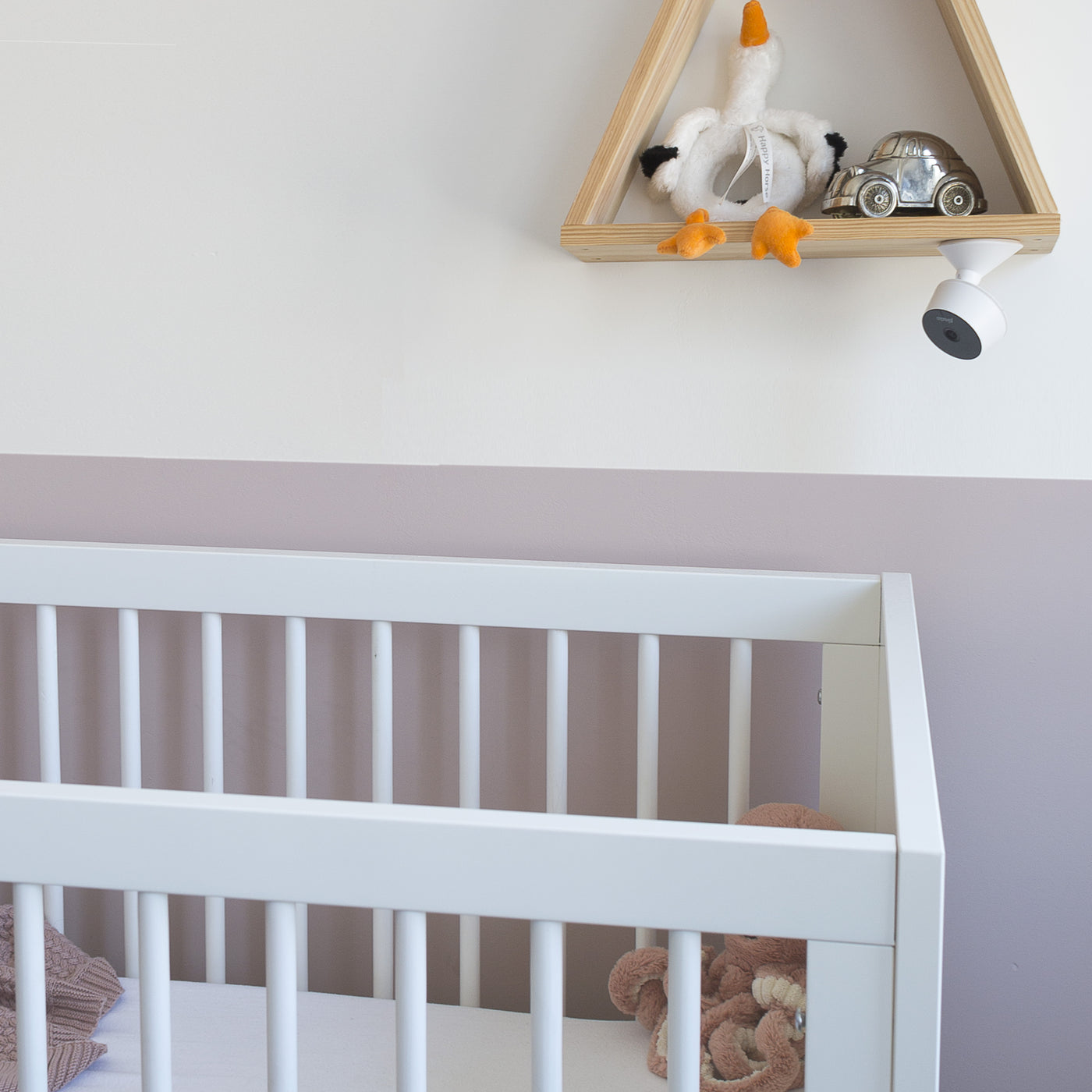 Alecto SMARTBABY5 - WLAN-Babyphone mit Kamera - Weiß