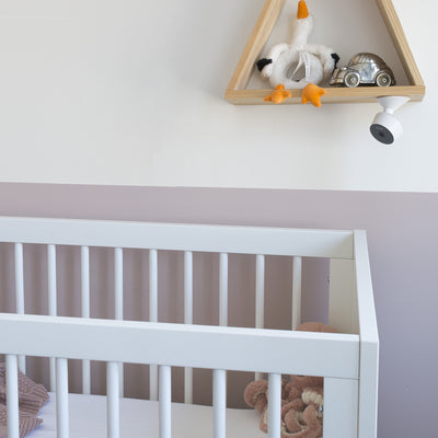 Alecto SMARTBABY5 - WLAN-Babyphone mit Kamera - Weiß