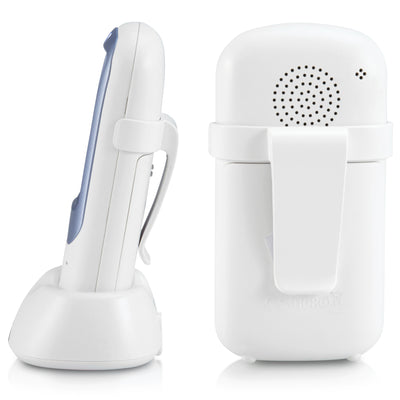 Alecto DBX-68 - Babyphone für den Außenbereich mit großer Reichweite, weiß/anthrazit