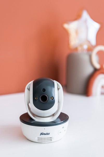 Alecto DVM200M - Babyphone mit Kamera und 4,3"-Farbdisplay, Weiß/Anthrazit