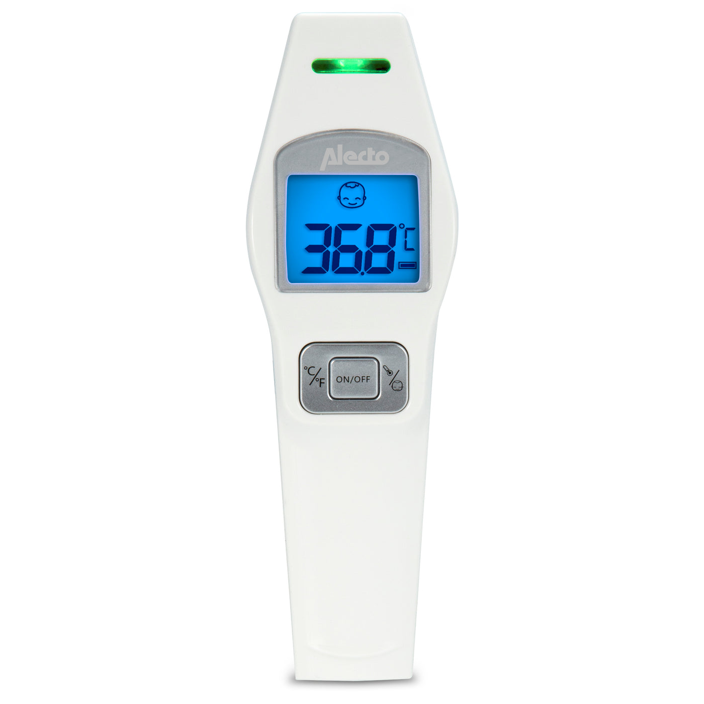 Alecto BC-37 - Infrarot-Stirnthermometer, weiß