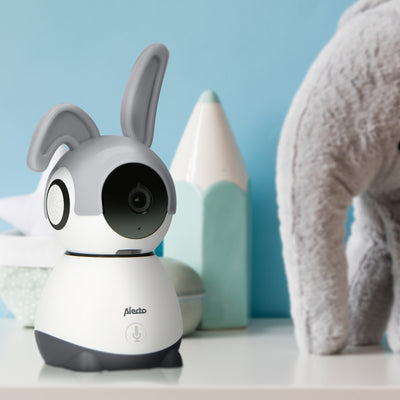 Alecto SMARTBABY10 - WLAN-Babyphone mit Kamera - Weiß/Grau