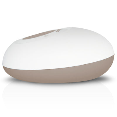 Alecto DBX110BE - DECT Babyphone mit Full ECO-Modus , Weiß/Taupe