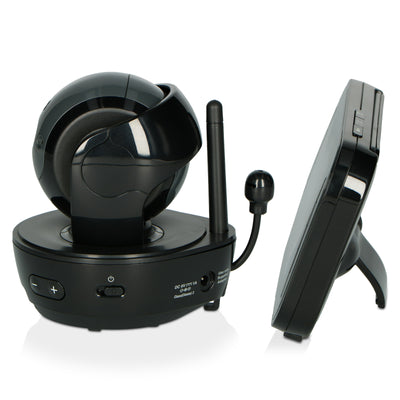 Alecto DVM200MBK - Babyphone mit Kamera und 4,3"-Farbdisplay, Schwarz