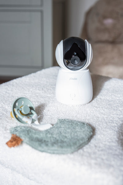 Alecto DVM-275 - Babyphone mit Kamera und 5" Farbdisplay, Weiß
