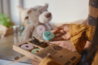 Alecto Baby HeeHee + teddybär - Chat-Schaltfläche, macht Ihr Kuscheltier zum interaktiven Freund