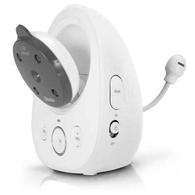 Alecto DVM-77 - Babyphone mit Kamera und 2.8"-Farbdisplay, Weiß/Anthrazit