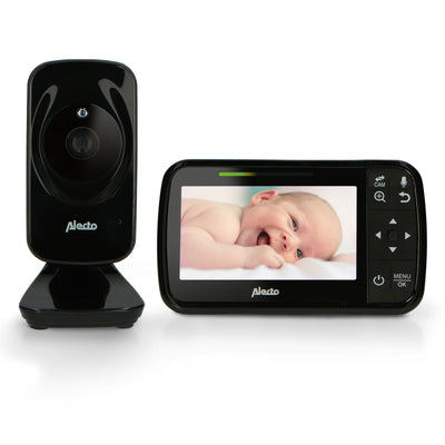 Alecto DVM149  - Babyphone mit Kamera und 4.3"-Farbdisplay, Schwarz