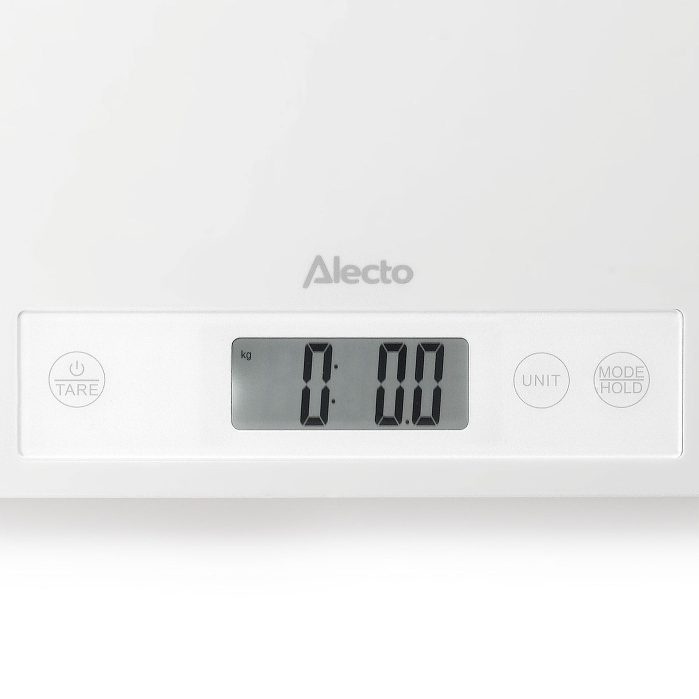 Alecto BC70 - Digitale Babywaage, Personenwaage und Tierwaage in einem - Bis zu 150 kg mit abnehmbarer Wiegefläche - Weiß