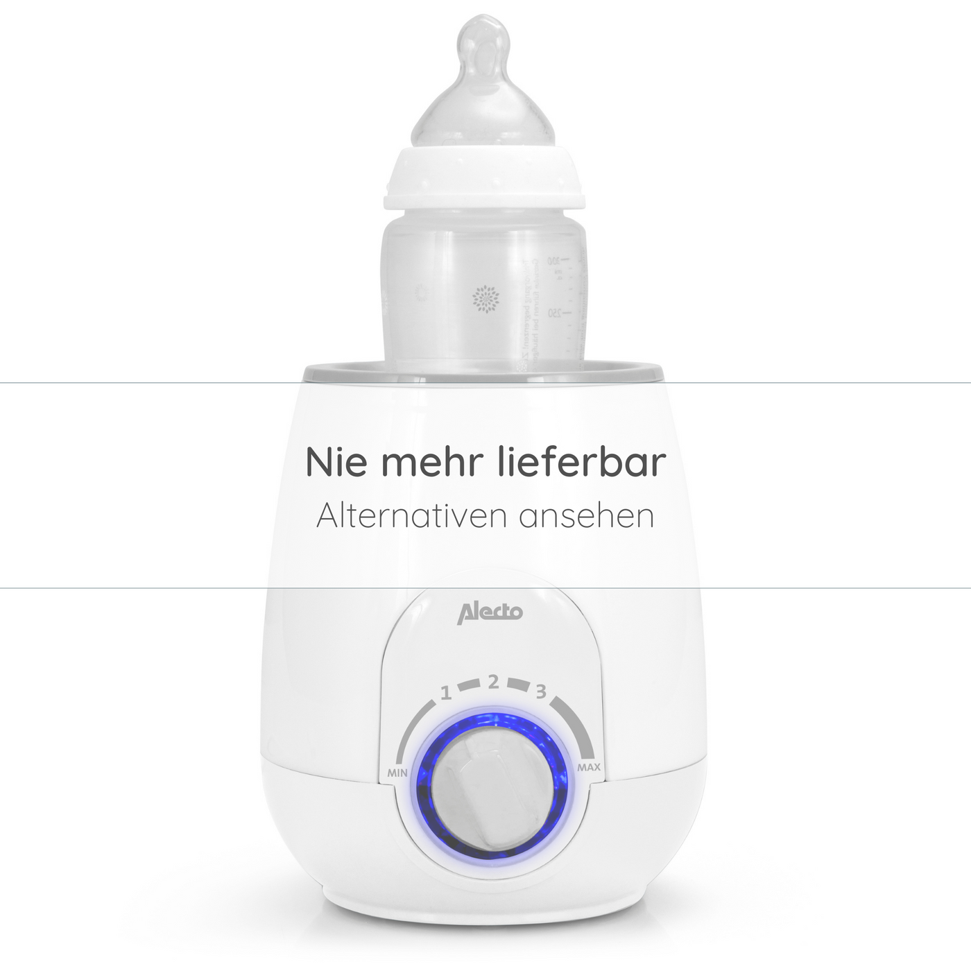 Alecto BW-500 - Flaschenwärmer, weiß