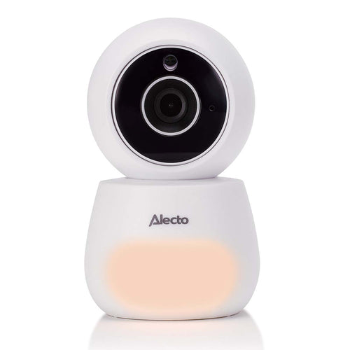 Alecto DVM2060C - Zusatzkamera für das Alecto DVM2060 Babyphone mit Kamera und App, mit Full HD-Videoqualität und bis zu 10-fachem Digitalzoom - Weiß