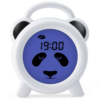 Alecto BC100PANDA - Schlaftrainer, Nachtlicht und Wecker, Panda