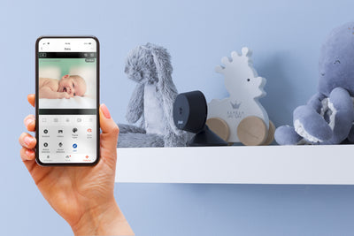 Alecto SMARTBABY5 - WLAN-Babyphone mit Kamera - Weiß