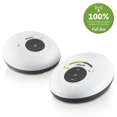 Alecto DBX-115 - DECT Babyphone mit Full ECO-Modus, weiß/anthrazit