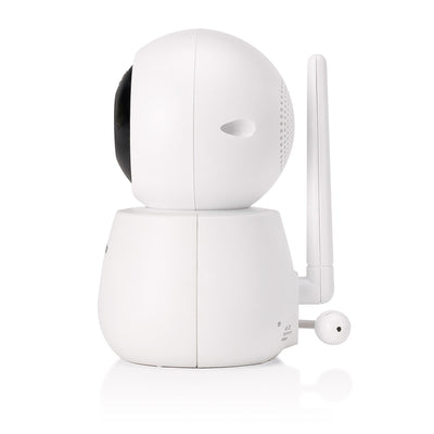 Alecto DVM2050 - Babyphone mit HD-Kamera, großem 5-Zoll-Farbdisplay und Nachtlicht - Ferngesteuert - Weiß