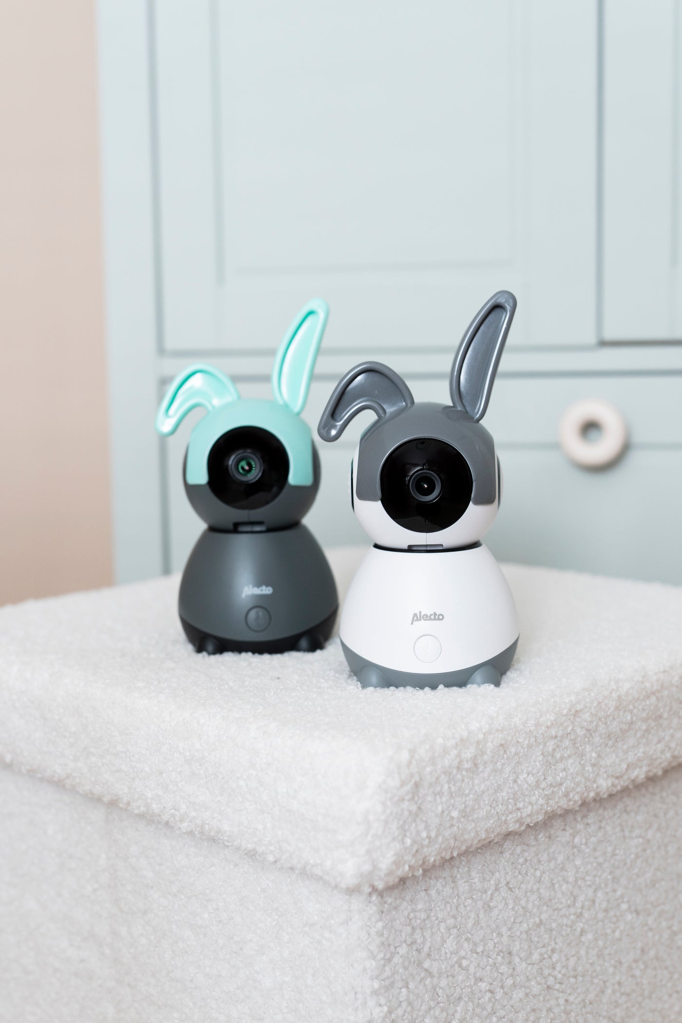 Alecto SMARTBABY10 - WLAN-Babyphone mit Kamera - Weiß/Grau