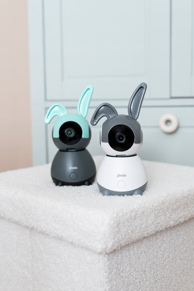 Alecto SMARTBABY10 - WLAN-Babyphone mit Kamera - Weiß/Grau