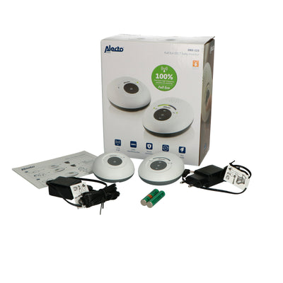 Alecto DBX-115 - DECT Babyphone mit Full ECO-Modus, weiß/anthrazit