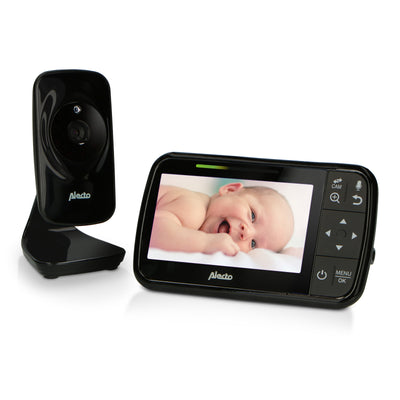 Alecto DVM149  - Babyphone mit Kamera und 4.3"-Farbdisplay, Schwarz