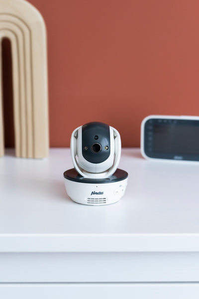 Alecto DVM200M - Babyphone mit Kamera und 4,3"-Farbdisplay, Weiß/Anthrazit
