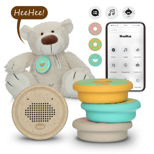 Alecto HeeHee | Sprachknopf, macht Ihr Kuscheltier zum interaktiven Freund  | Alectobaby.de – Alecto Baby DE