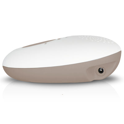 Alecto DBX110BE - DECT Babyphone mit Full ECO-Modus , Weiß/Taupe