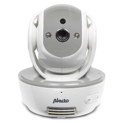 Alecto DVM200MGS - Babyphone mit Kamera und 4,3"-Farbdisplay, Weiß/Grau