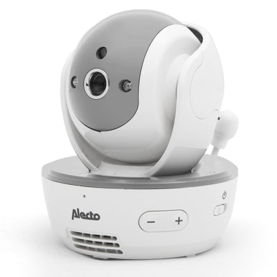 Alecto DVM200MGS - Babyphone mit Kamera und 4,3"-Farbdisplay, Weiß/Grau