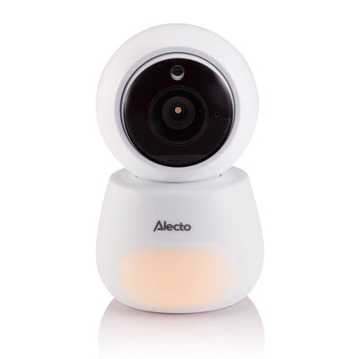 Alecto DVM2043 - Babyphone mit Kamera, großem 4,3" Farbdisplay und Nachtlicht - Ferngesteuert - Weiß